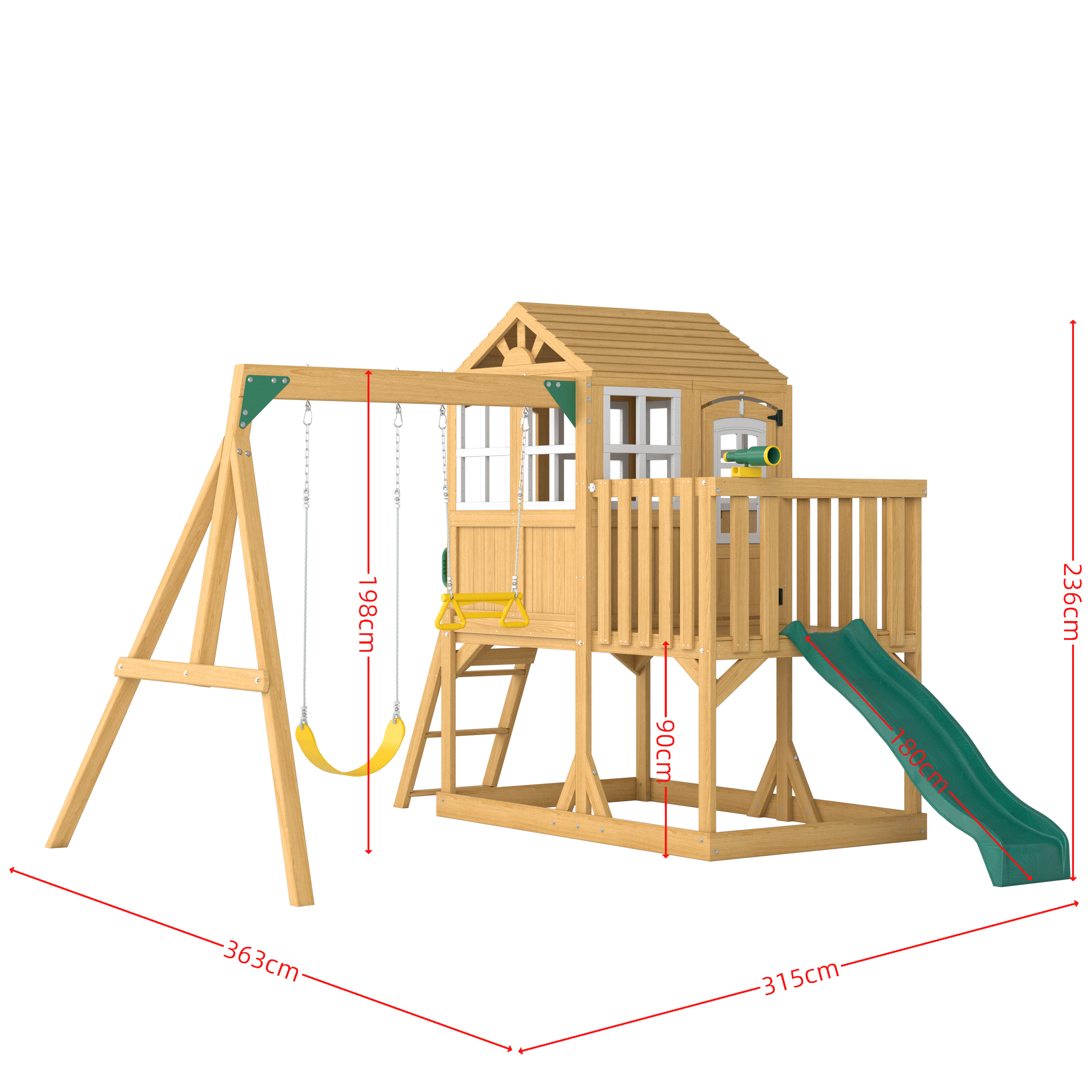 Nueva llegada: ¡nuestro juego de madera al aire libre más popular para la diversión del patio trasero!