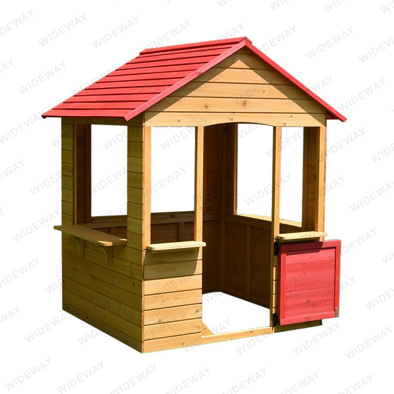 Casas de juegos de madera al aire libre