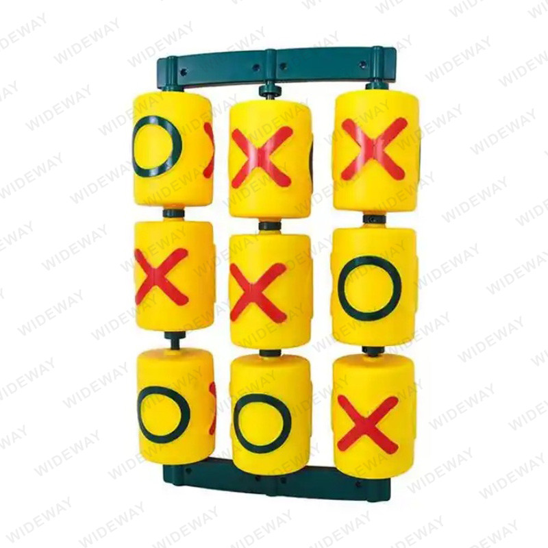 Panel de plástico para actividades Tic Tac Toe