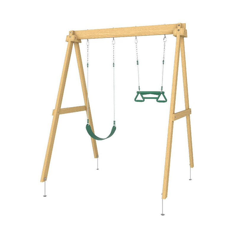 Juegos de doble swing de madera